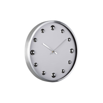 Nástenné hodiny Shiny Dots Karlsson KA5971WH, 36cm
